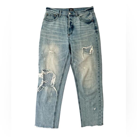 BDG Denim - BDG Urban Outfitters Jeans Distress Rip Light High Rise Straight Women Size 29